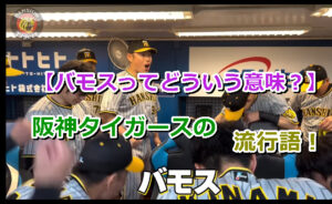 【バモスってどういう意味？】阪神タイガースの原口選手がよく言う「バモス」が流行ってます！