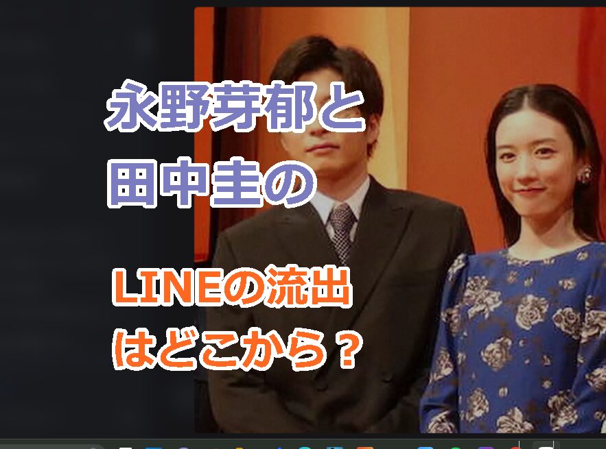 永野芽郁と田中圭のLINEの流出はどこから?親密なやり取り6選を紹介!離婚は秒読み?