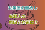 丸美屋釜めし虫混入の原因は？食品工場の虫混入の対策はどんなもの？